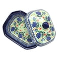 thumbnail image 2 of Blue Rose Polish Pottery Sofia Medium Covered Baker, 2 of 2