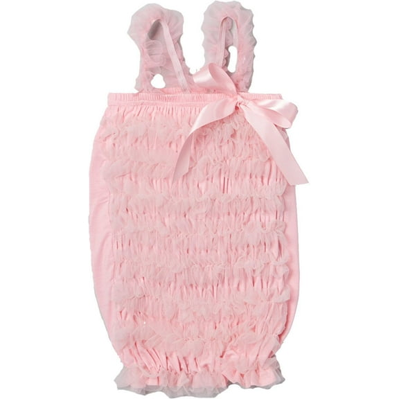 Wenchoice Girl's Pink Ruffle Top - M(3T-4T)