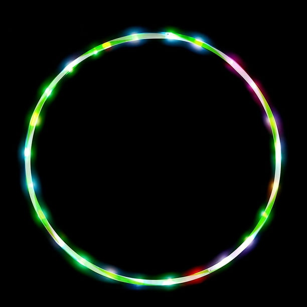 Color Changing Hula Hoops Multiple Light Up Hula Hoops 60cm
