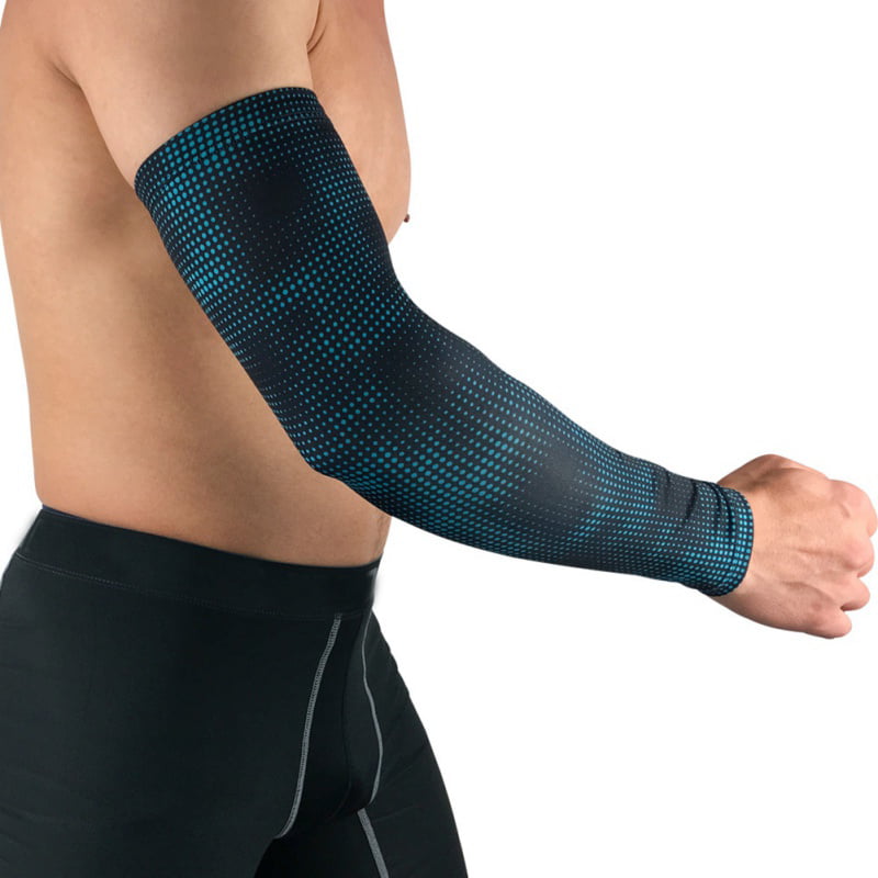 Compression Elbow Support Thigh Arm Sleeve Brace Anti Sun UV For Men Women Wrap 