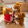 thumbnail image 5 of Squirrel Plush Toy Cute Red Squirrel Stuffed Animal with Lifelike Detail Bedtime Friend for Kids Adults, 5 of 7