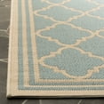 thumbnail image 3 of Safavieh Linden Danny Geometric Indoor/Outdoor Area Rug, Aqua/Cream, 8' x 10', 3 of 8