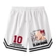 thumbnail image 1 of Pantalones cortos de Anime Slam Dunk para hombre, pantalón corto informal de gran tamaño, baloncesto, SHOHOKU, Sakuragi, Hanamichi, Fitness, suelto, cinco puntos, 1 of 4
