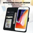 thumbnail image 4 of Compatible avec iPhone 8 Plus Étui Portefeuille Motif Animaux Mignons avec Fentes pour Cartes Couverture Rabattable, 4 of 5