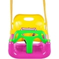 thumbnail image 6 of AIPINQI 3-in-1 Kids Swing Seat,Secure Swing Seat with High Back and T-Bar Detachable Swing Seat for Playground Outdoor,Loaded up to 120kg for 3-10 Years Kids,Pink, 6 of 6