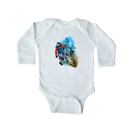 

Inktastic Motocross Gift Baby Boy Long Sleeve Bodysuit