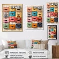 thumbnail image 4 of Designart "Pop Art Cassette Collection XI" Entertainment Floater Framed Canvas Wall Art, 4 of 7