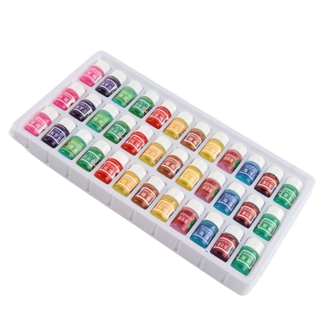 Juego De 36 Uds Soluble De 3 ML De Aceite Esencial De Fragancia Natural Soluble En Agua Para Humidificador De Aromaterapia