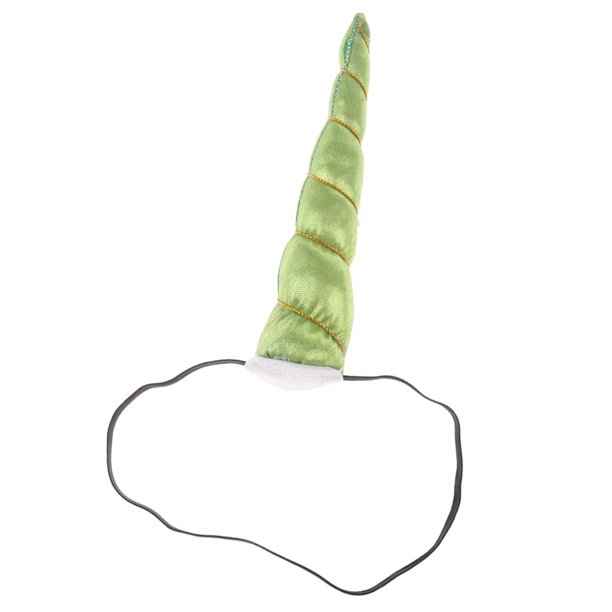 Diadema de Oreja de Cuerno perfecl Decoración Cosplay Verde Kids Boys