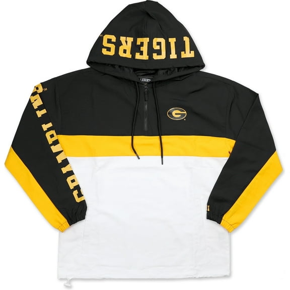 Big Boy Grambling State Tigers Womens Anorak Jacket [Black - XL]