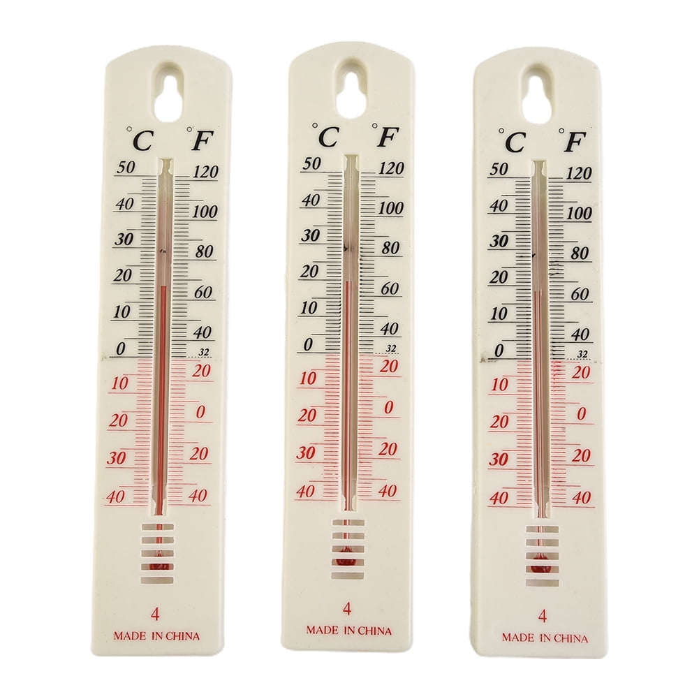 FALYEE 3 Pcs analog thermometer indoor outdoor room garden thermometer