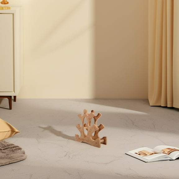 SWETRACE 1Set Dumbbell Rack Khaki Weight Tree Rack For Dumbbells And Plates Home Gym Organizer