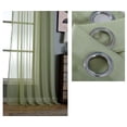 thumbnail image 4 of Nmkwnr 2 Panels Set Sheer Curtain Sheer Light Filtering Window Drapes for Living Room/Bedroom, 84" x 63", 4 of 7