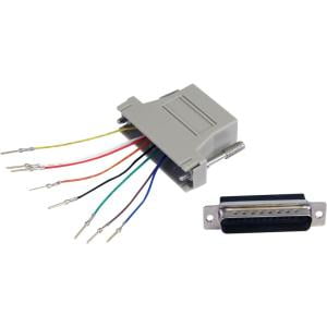 - ADAPTER DB25M TO RJ45F