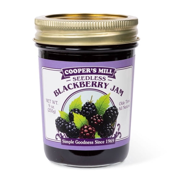 Cooper's Mill Blackberry Seedless Jam