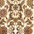 thumbnail image 3 of 1' x 2' Ivory or Red Renaissance Inspired Area Rug, 3 of 10