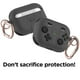 thumbnail image 3 of Funda protectora anticaída suave para auriculares para Apple Airpods Pro 2 (negro), 3 of 6