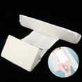 thumbnail image 4 of Posicionador Lateral para Dormir para Bebé, Almohada para Dormir del Lado del Bebé, Almohada Triangular con Cabeza Antiplana, Cojín Antideslizante para Bebé, Almohada(Almohada triangular blanca) Ecomeon no, 4 of 4