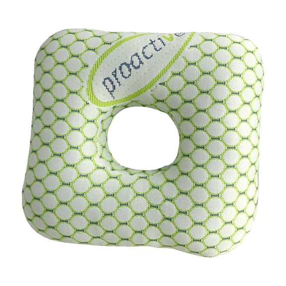 OutmaxHome Ear Piercing Pillow with Ear Hole for Side Sleeper, Soft Comfortable Sleeping Support Cushion, for Car, Airplane, Office, Home