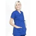 thumbnail image 5 of Cherokee Workwear Professionals Maternity Women's Scrubs Top Mock Wrap WW685, 5 of 5