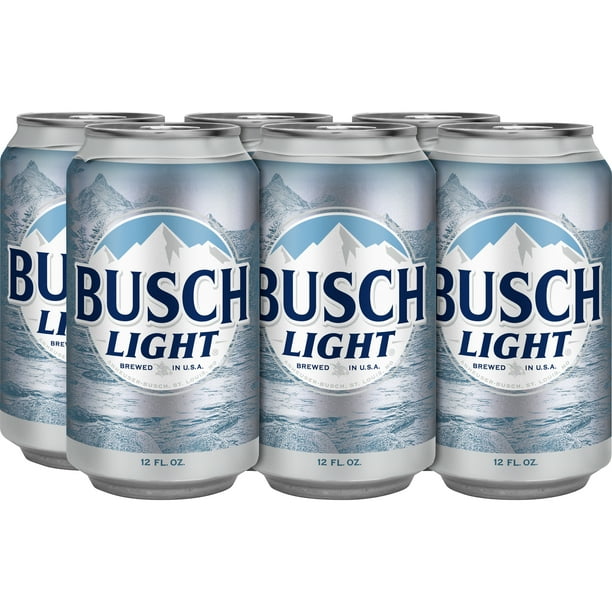Download Busch Light Beer 6 Pack 12 Fl Oz Cans 4 1 Abv Walmart Com Walmart Com