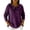 Dark Purple, variant on Ruffle Peter Pan Collar Sparkly Knit Sweater, Women's Long Sleeve Sequin Ribbed Pullover, Vintage Romantic Glitter Jumper Fashion Outfit