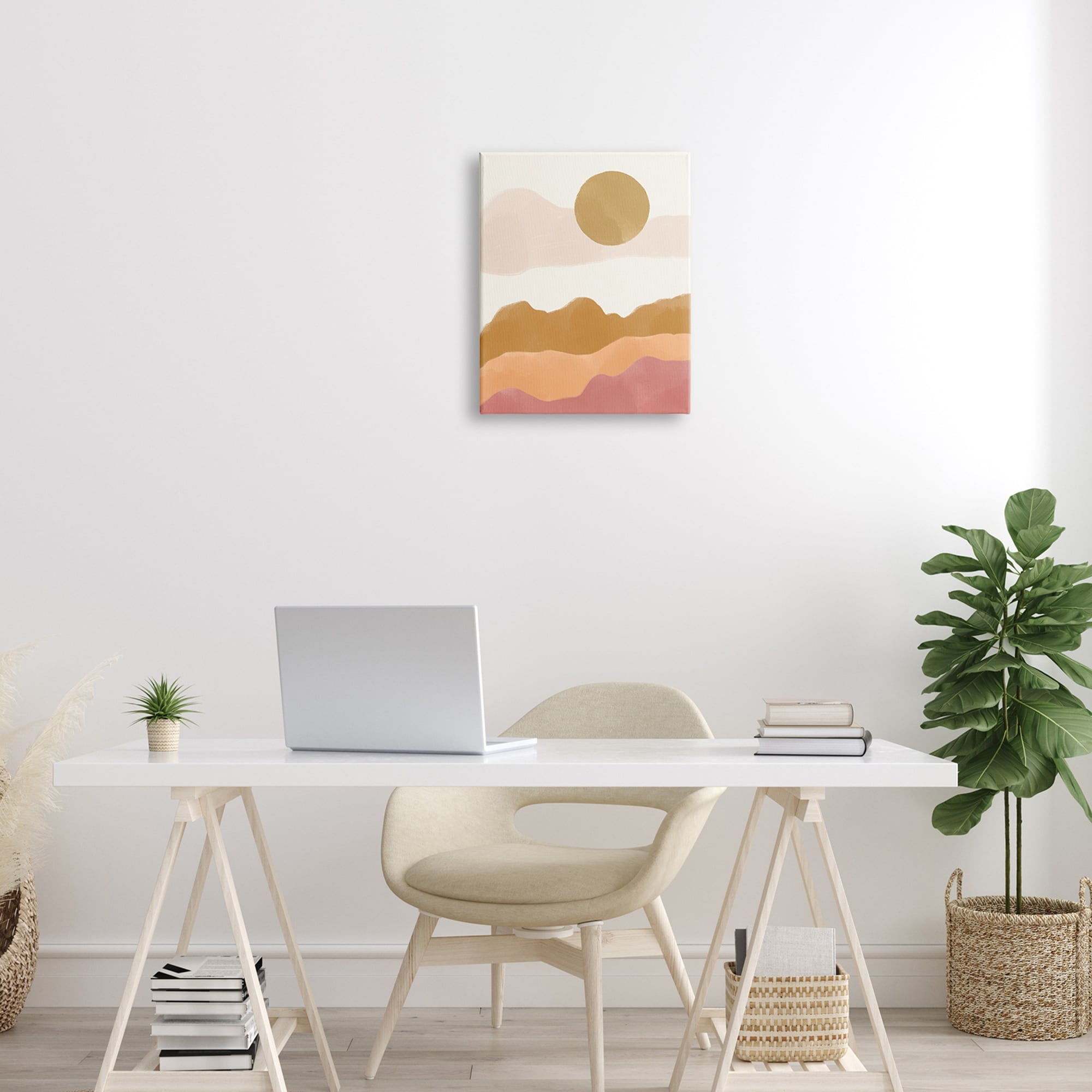 Stupell Industries Bushy Arid Terrain Daily Sahara Sandy Winds,24 x 30, Design by Taylor Shannon Designs