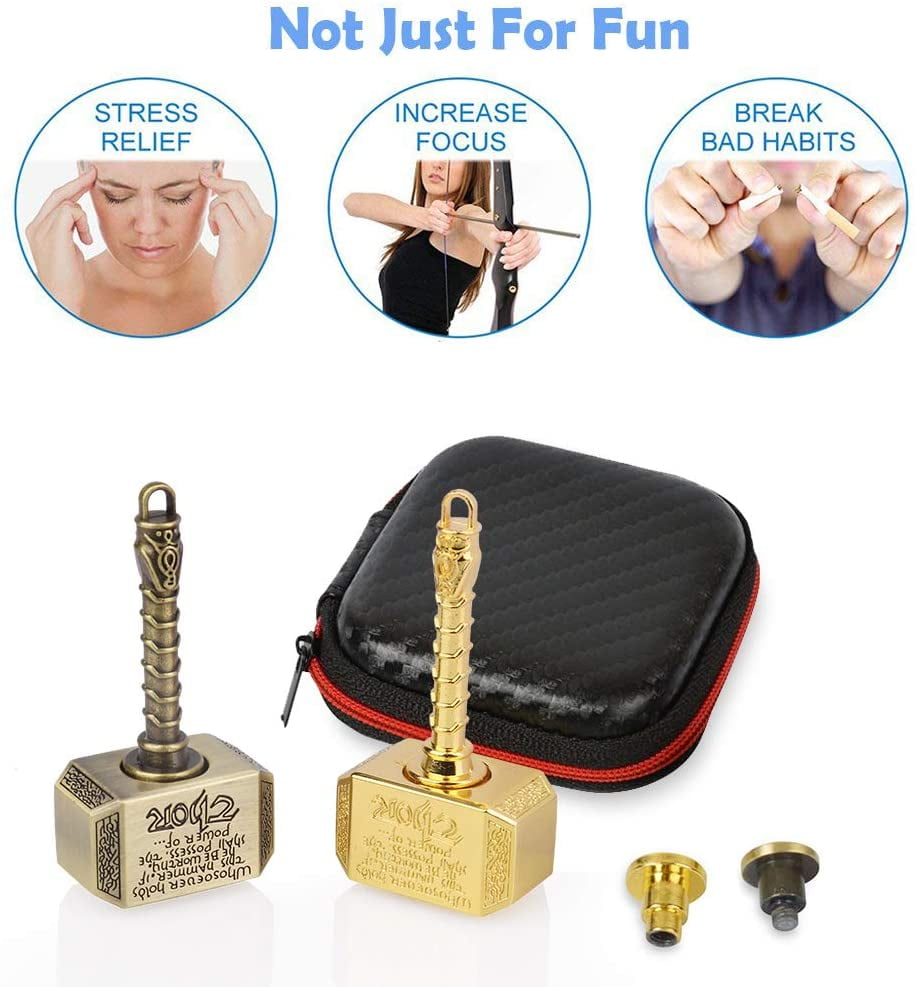 gold hammer fidget spinner