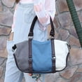 thumbnail image 7 of CoCopeanut Handbag for Women Retro Casual Shoulder Bag Clash of Color Canvas Bag Large Capacity Crossbody Bag Commuter Purse, 7 of 7