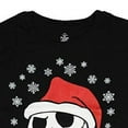 thumbnail image 3 of The Nightmare Before Christmas Jack Skellington in Santa Hat Junior Women's T-Shirt (XL), 3 of 4