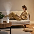 thumbnail image 6 of Oil Diffuser - Ultrasonic Diffuser for Essential Oils, Cool Mist Aromatherapy Humidifier for Fragrances, Quiet Home Bedroom Office Diffuser with Auto Shut-Off Night Light, 6 of 7