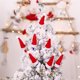 thumbnail image 3 of Advancent 12 piezas de sombreros pequeños de dulces de Navidad, funda de soporte de Claus, gorros de Navidad, decoración de muñecas, adornos Kits de decoración para fiestas, 3 of 6