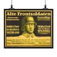 thumbnail image 2 of Print: Alte Frontsoldaten Das Vaterland Is In Gefahr! Eile Tut Not!, 1919, 2 of 4