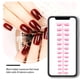 thumbnail image 4 of Vogacara 24 piezas de uñas postizas de ataúd resistentes a los arañazos de bailarina corta coloridas uñas acrílicas artificiales de color sólido DIY Juegos de manicura 6 rosa Vogacara CE011412-06, 4 of 4