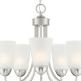 thumbnail image 3 of Designers Fountain Malone 5 Light Brushed Nickel Chandelier, D267M-5CH-BN, 3 of 4