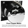 thumbnail image 3 of 4/6/8Inch Extractor Ventilation Fan Exhaust Fan Air Blower High Speed Bathroom Kitchen Toilet Air Vent Window Wall Fan ,Dual Power Supply, 3 of 6