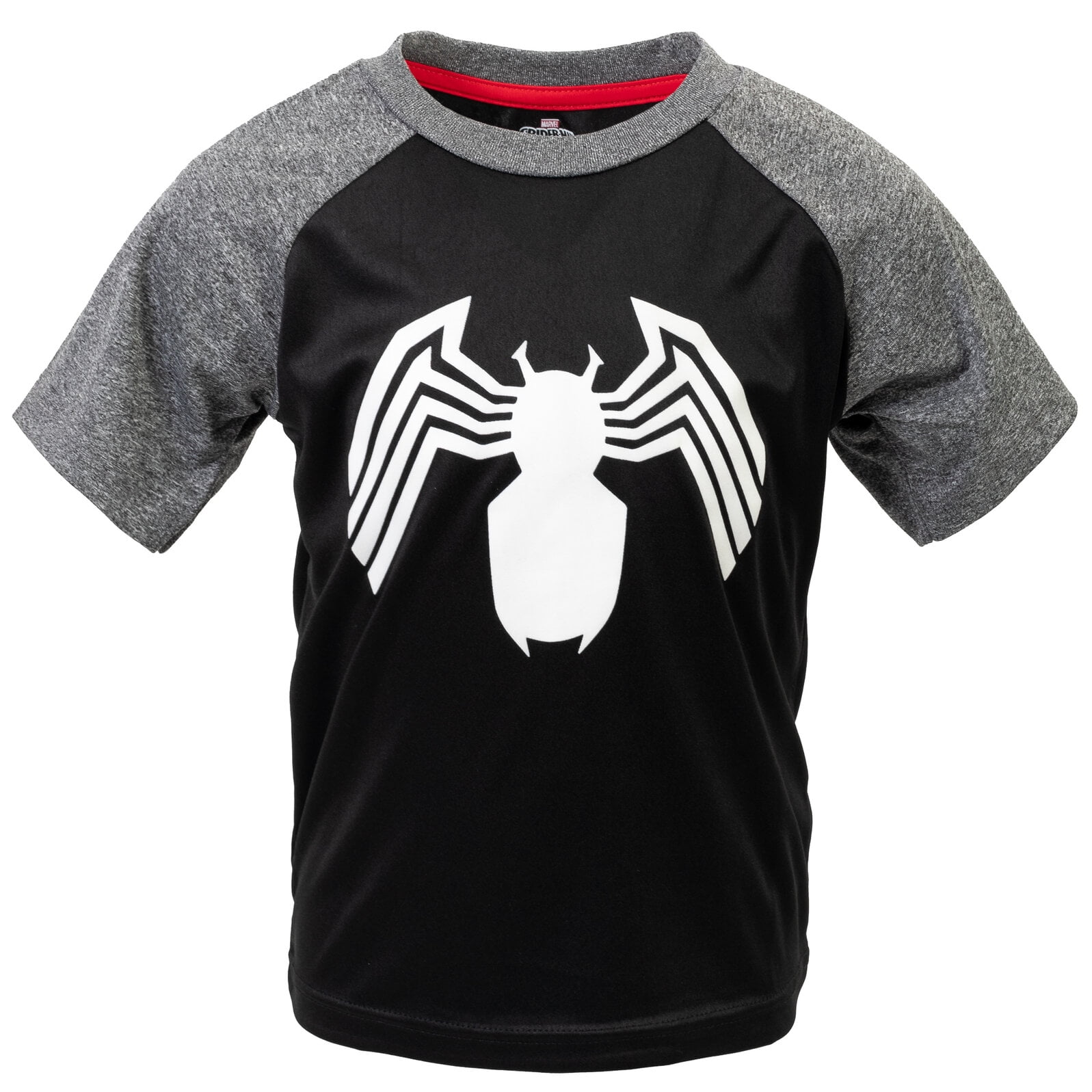 Marvel Spider-Man Venom Miles Morales Big Boys 3 Pack Athletic T-Shirts Little Kid to Big Kid