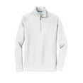 thumbnail image 5 of Port Authority Pinpoint Mesh 1/2 Zip-XL (White), 5 of 6