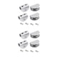 thumbnail image 3 of Yuarrent Household Office Hotel Glass Clamp Bathroom Panel Shelf Room Accessory Tool Living Door Holder Fixing Hardware Bracket No.01 28*19*38mm 2piezas, 3 of 6