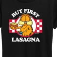 thumbnail image 3 of Garfield - But First Lasagna - Women's Short Sleeve Graphic T-Shirt, 3 of 5