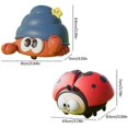 thumbnail image 5 of Juguete de pelota suspendida y ventilador yuxing para niños mariquita amarilla, 5 of 5