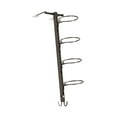 thumbnail image 3 of DYNWAVECA Football Holder Gift Bedroom Tool Room Basketball Ball Storage Rack Adhesive Black 93x18cm, 3 of 9