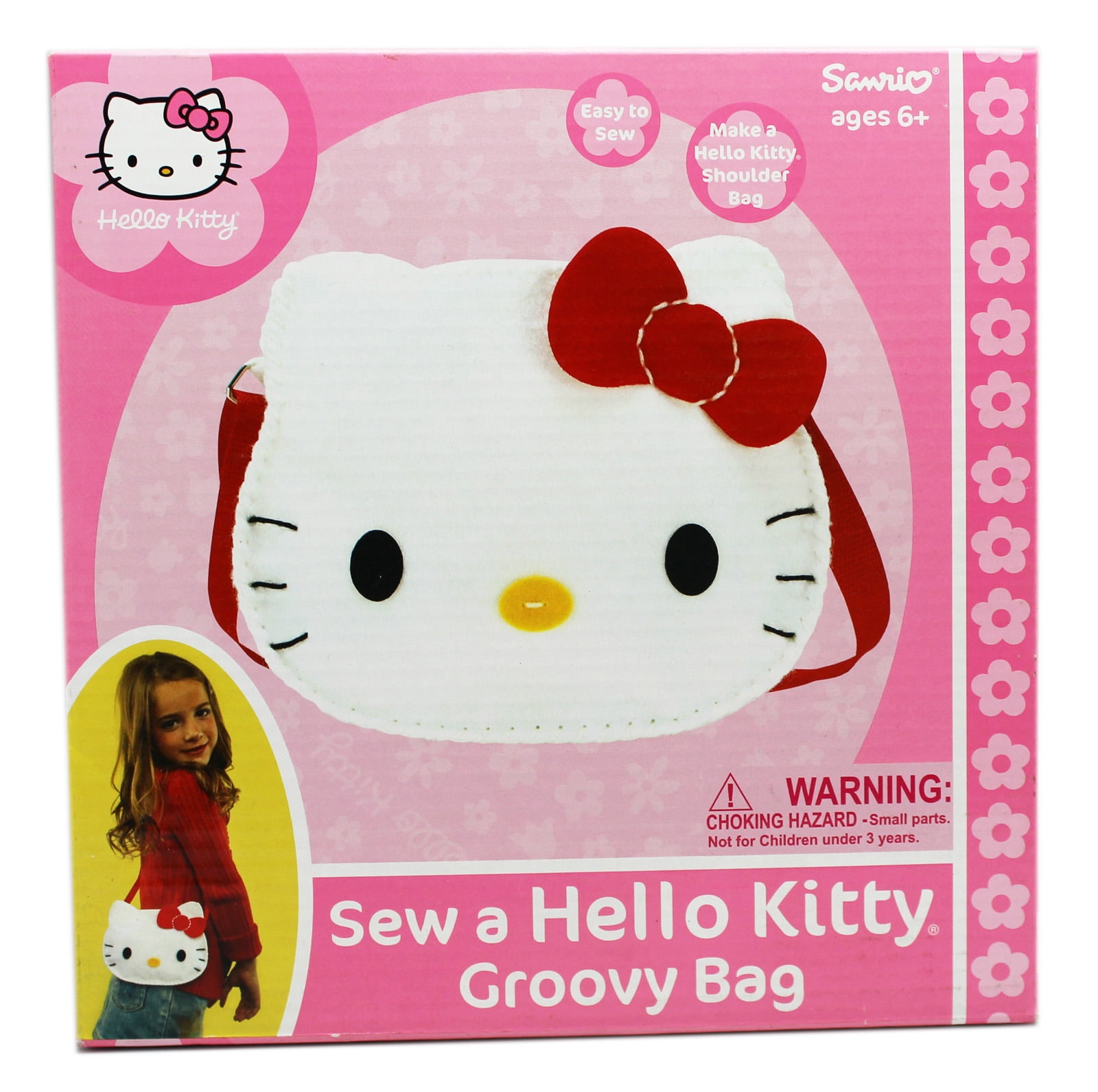 Hello Kitty Sew a Hello Kitty Groovy Bag Kids Sewing Project Kit
