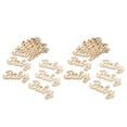 thumbnail image 3 of Baby Letter Wood Pieces, Composite Wood Material Easy Write Safe Use Baby Wood Letters Smoothly  For DIY Manual Auxiliary Material, 3 of 8