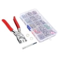 thumbnail image 4 of Kit de Boutons-Pression, avec Boîte de Rangement 804 Pcs Accessoires Faits Main pour Amateurs de Bricolage Vestes, 4 of 7