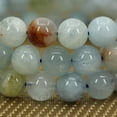 thumbnail image 3 of Bracelet Extensible Perles Rondes 6mm Pierre Précieuse Aquamarine Multicolore Naturelle 7 Pouces Unisexe, 3 of 4