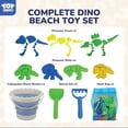 thumbnail image 4 of Juguete de playa TOY Life Dinosaur Fossil, 30 unidades, para niños de 4 a 8 años, 4 of 8