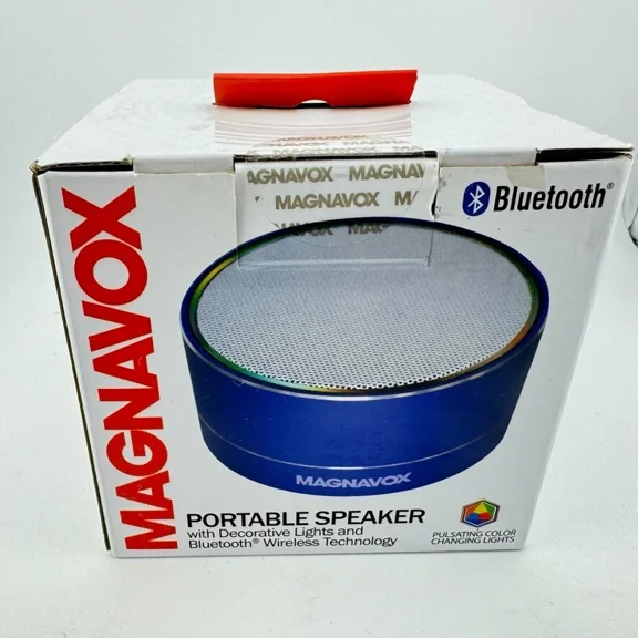 Magnavox Mma3652 Portable Bluetooth Speaker - Blue