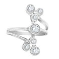 thumbnail image 3 of Aonejewelry 0.75 Ct. Ttw Glamorous Bezel Set Diamond Ring In 10K White Gold, 3 of 4
