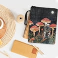 thumbnail image 4 of HELLHERO Skull Mushroom Pattern Book Sleeve Cover with Handle Polyester Book Covers with Washable for Textbooks Book Storage Bag, 4 of 8